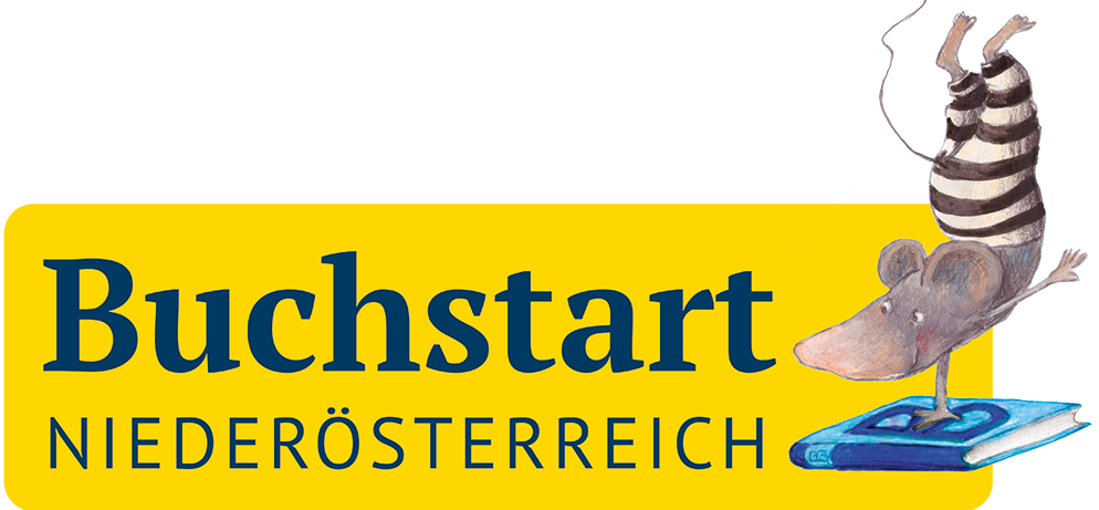 Logo: Buchstart NÖ
